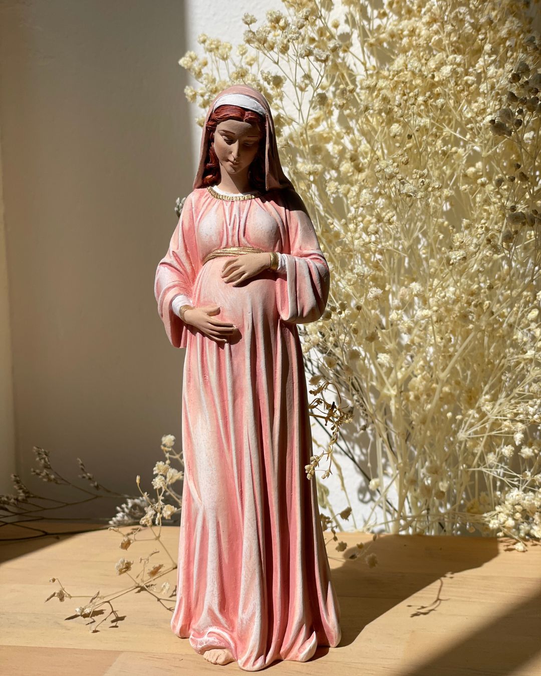 Virgen Dulce Espera 20 cm