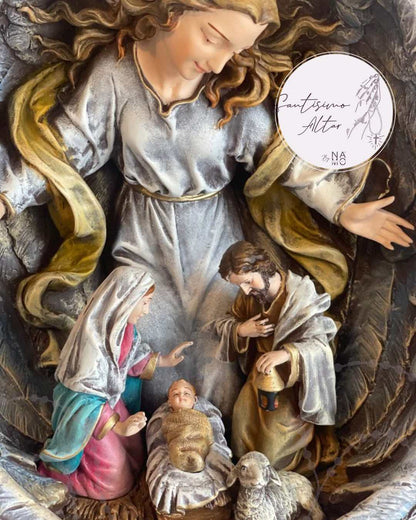 Nacimiento Ángel Custodio (4 Figuras)