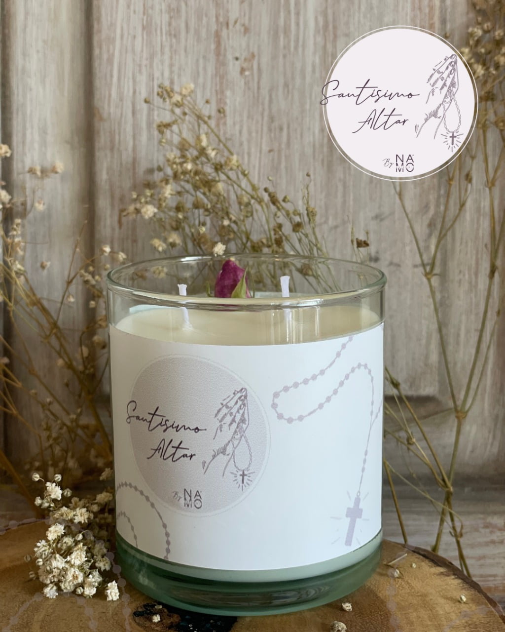 Vela Cera Vegetal Premium