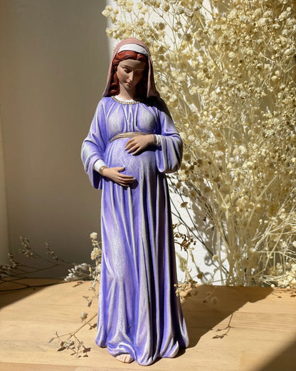 Virgen Dulce Espera 20 cm