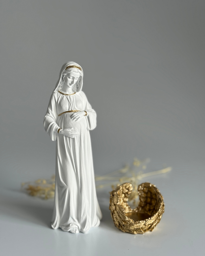 Virgen Dulce Espera 20 cm