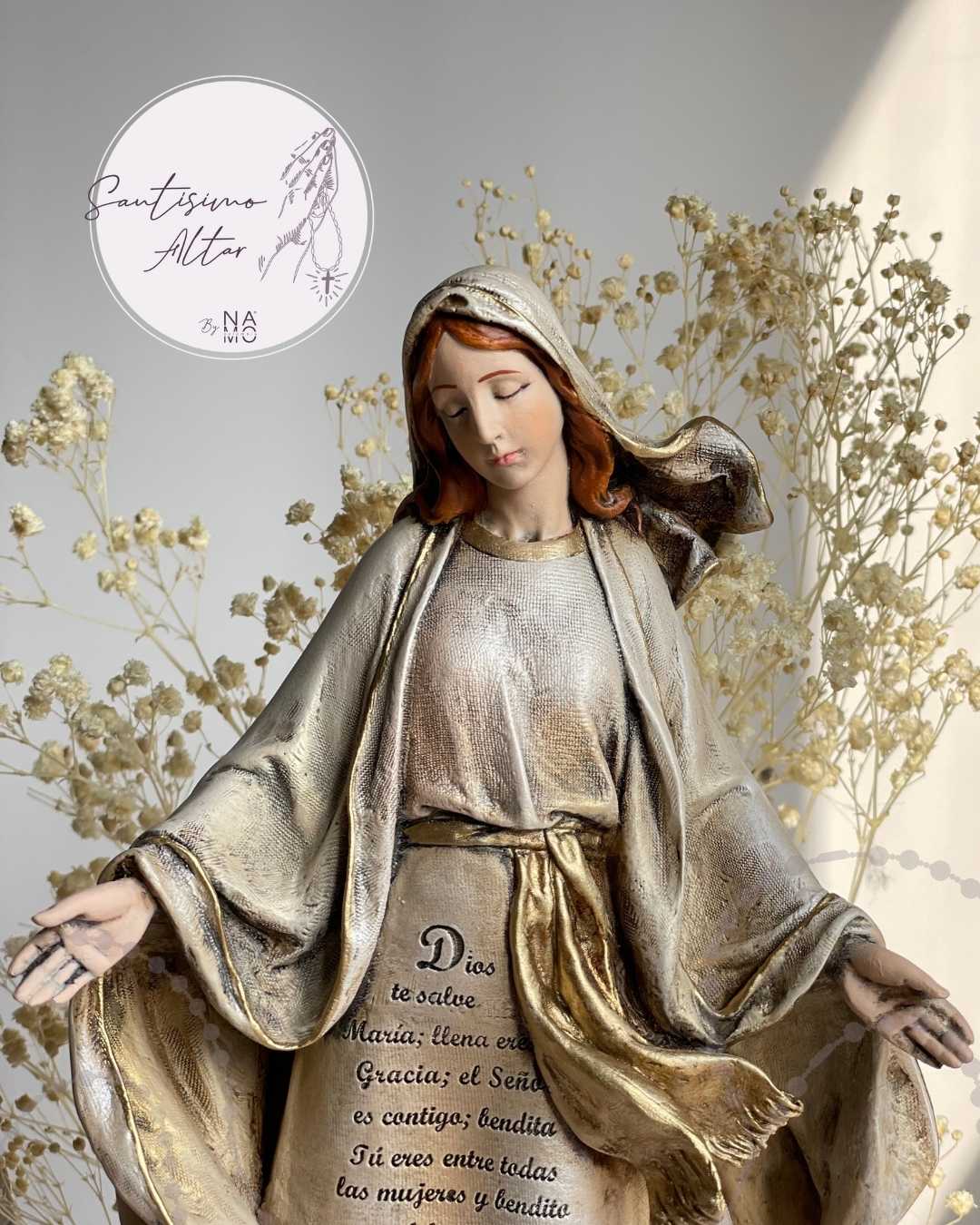 Virgen María Oración 31 cm