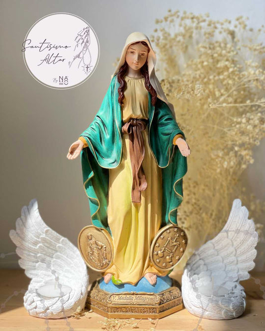 Virgen Medalla Milagrosa 40 cm