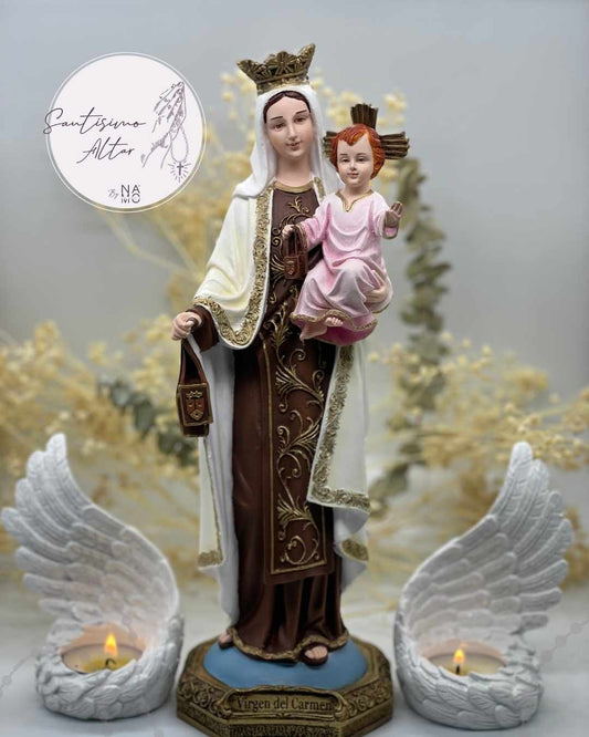Virgen del Carmen 30 cm
