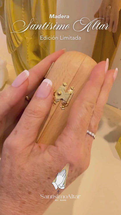 Tríptico Sagrada Familia · Edición limitada en madera