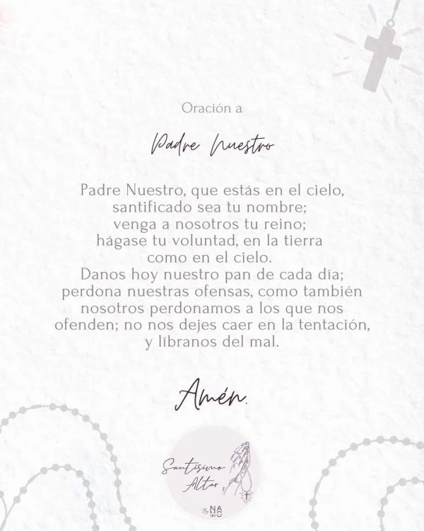 Oración Padre Nuestro