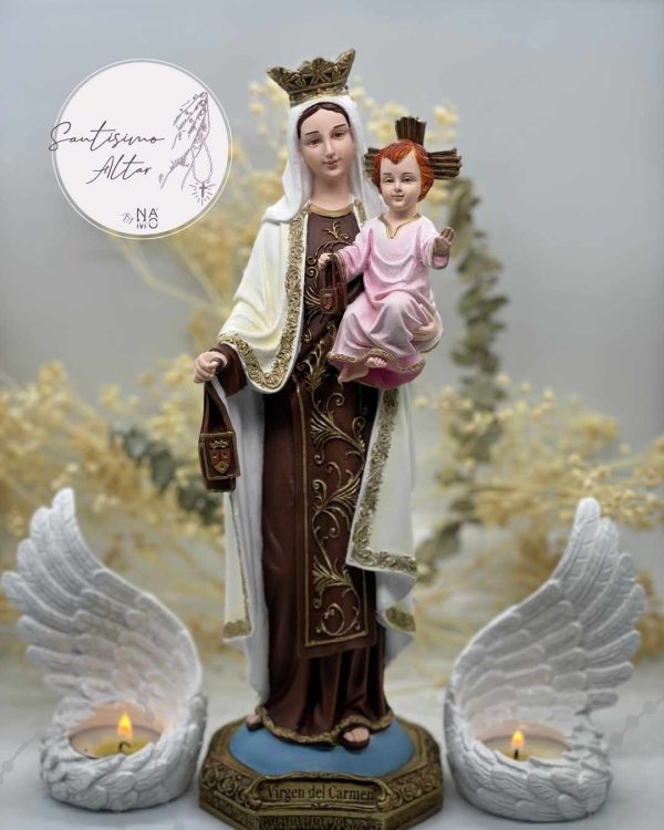 Virgen del Carmen 30 cm